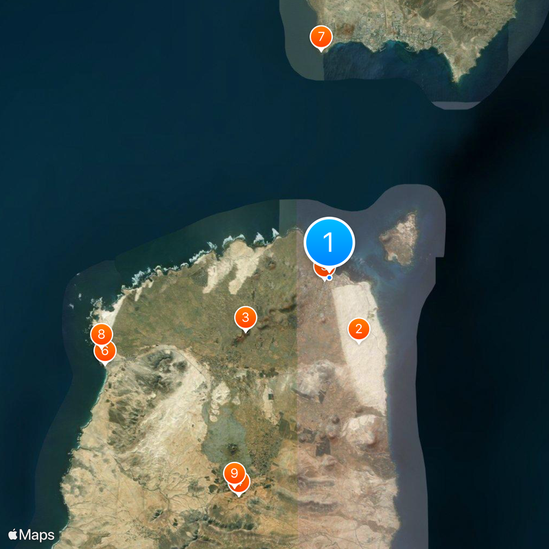 Corralejo Mapa