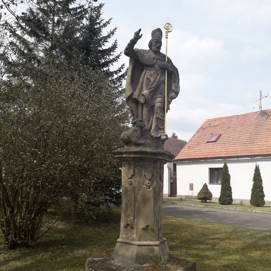 Socha svatého Linharta v Cítolibech