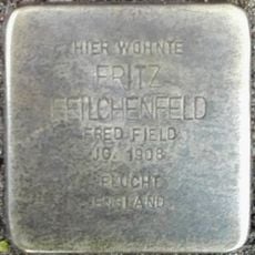 Stolperstein en memoria de Fritz Feilchenfeld