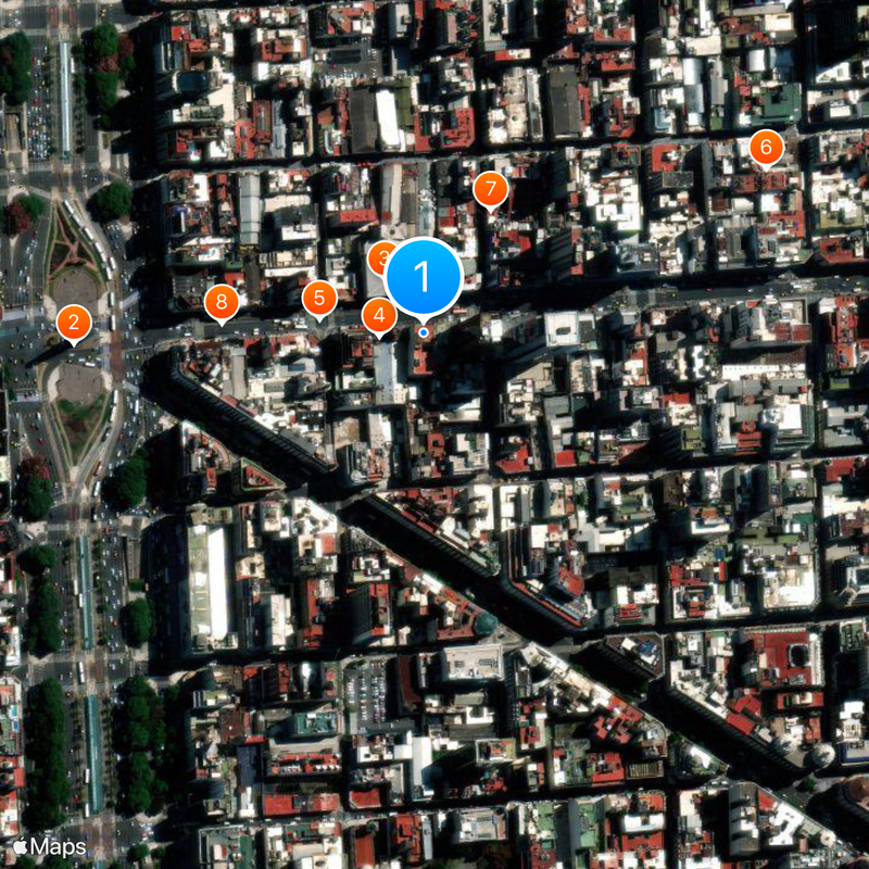 Las Cuartetas Map