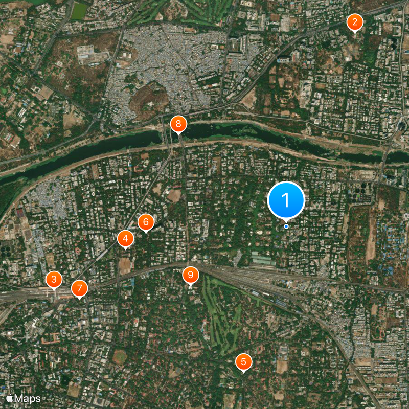Koregaon Park Map