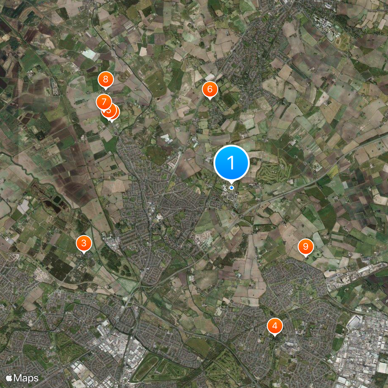Ashworth Hospital Map