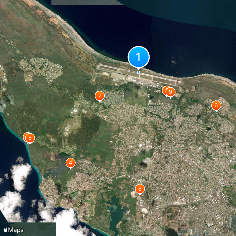 Hato International Airport Map