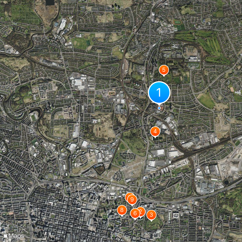 Springburn Map