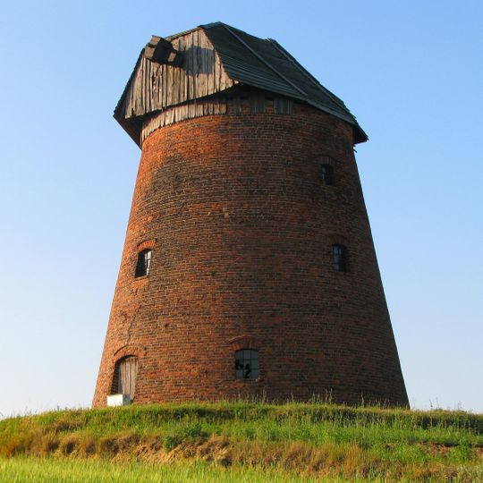 Dutch mill in Łąkorz