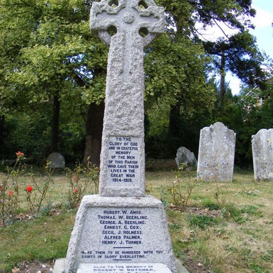 Staple War Memorial, Kent