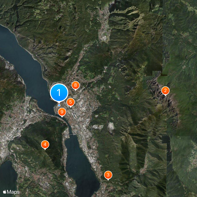 Lecco Mapa