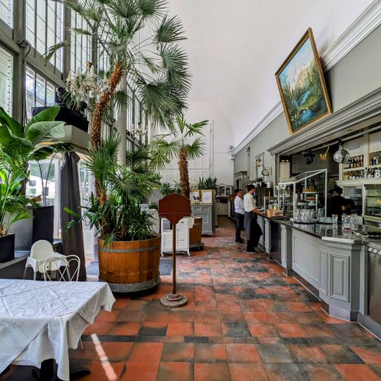 Schlosscafé im Palmenhaus