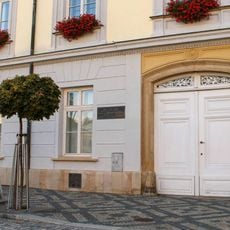 Pamětní deska Václava Vejdovského v Litovli na budově městského úřadu