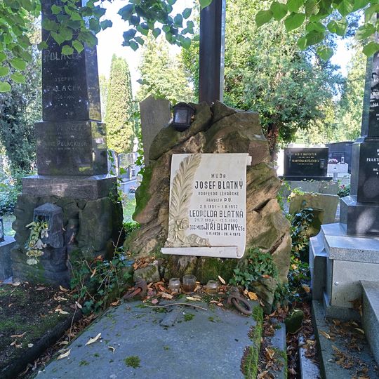 Grave of Josef Blatný