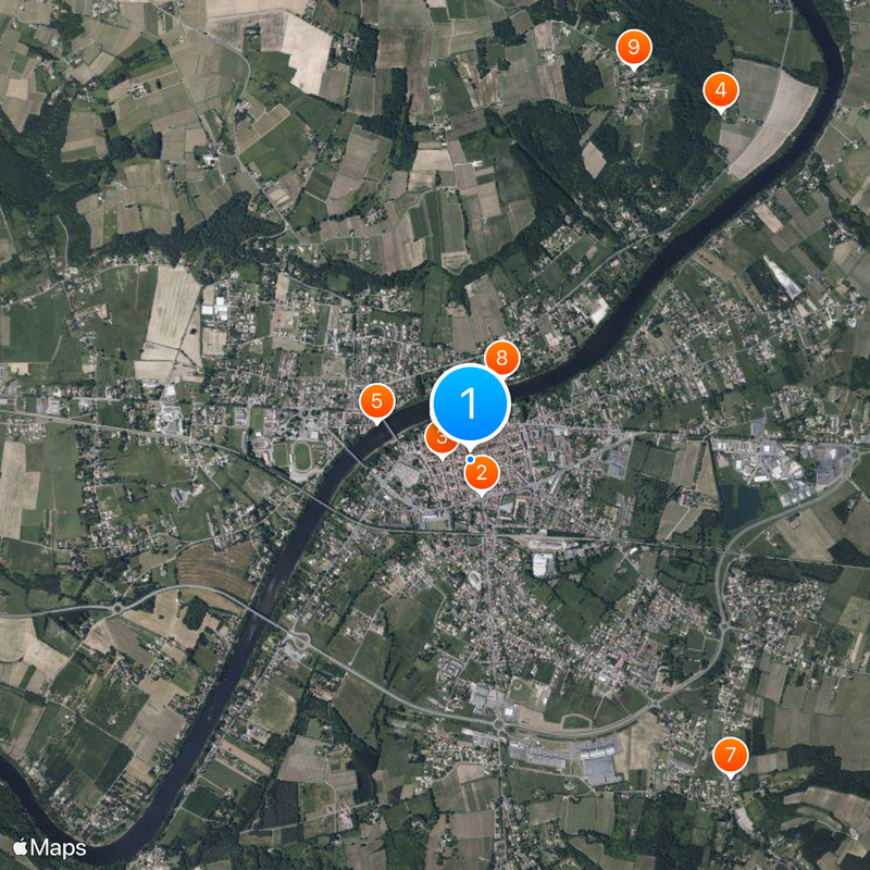 Sainte-Foy-la-Grande Map