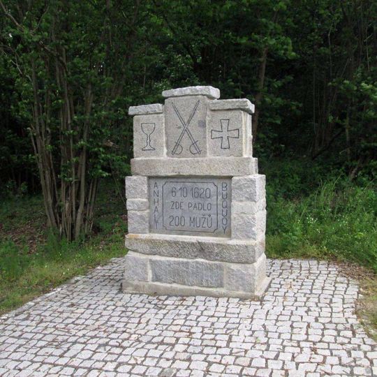 Památník bitvy jižně od Radošic