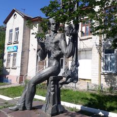 Monument to Mihai Eminescu in Fălești