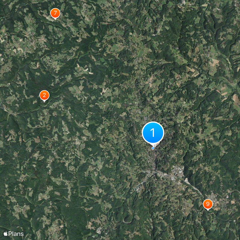 Sarlat-la-Canéda Carte