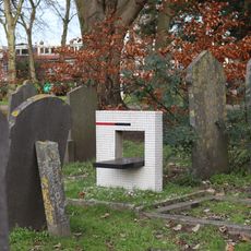 Grave monument for Anneke van der Mark († 1958)
