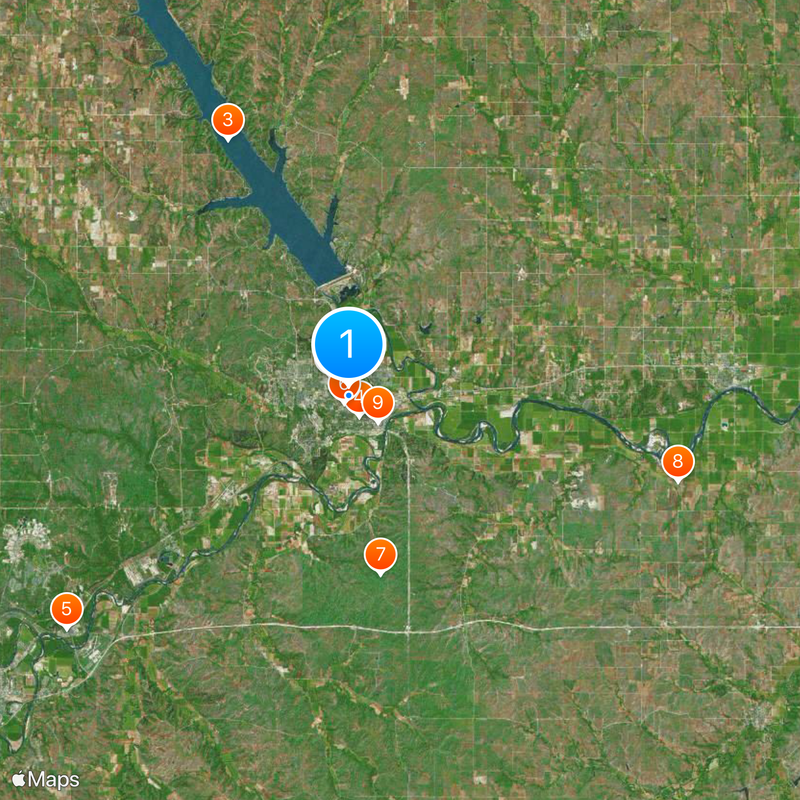 Kansas State University Map