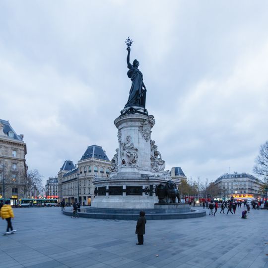 Place de la République w Paryżu