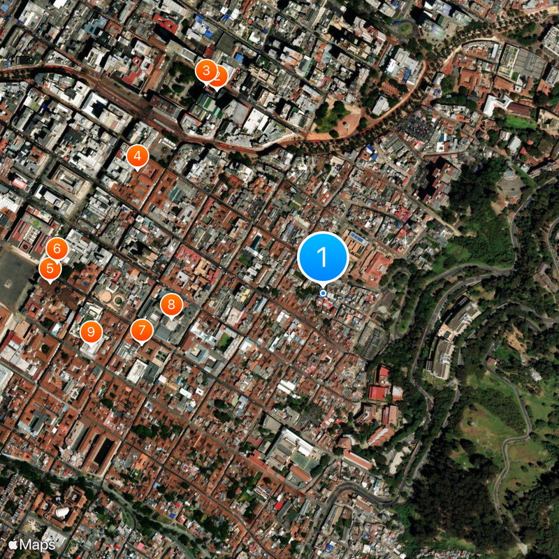 Chorro de Quevedo Map