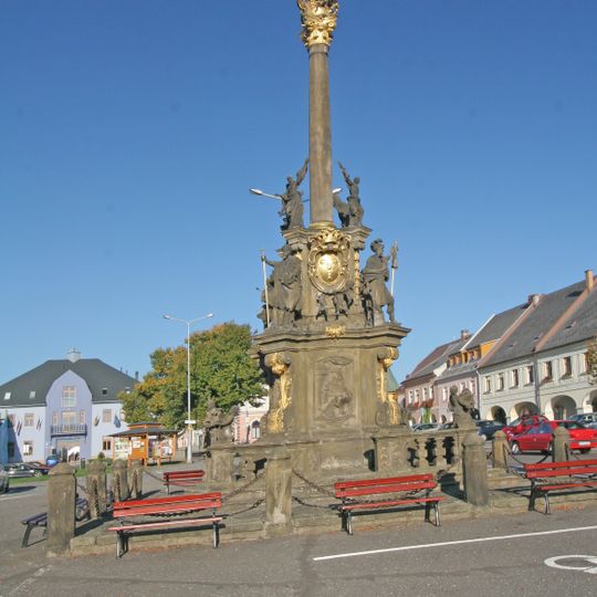 Maria column in Letohrad