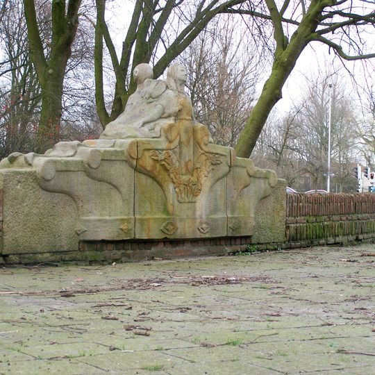 Oorlogsmonument aan de Ingenhouszstraat