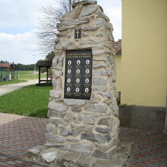 Památník obětem 1. sv. války v Lesním Jakubově