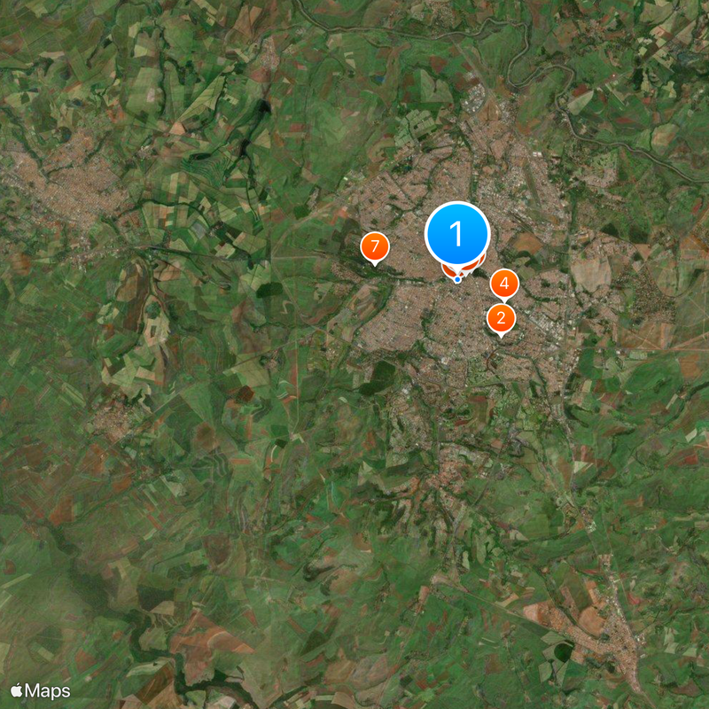 Ribeirão Preto Kaart