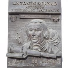 Antonín Strnad memorial plaque