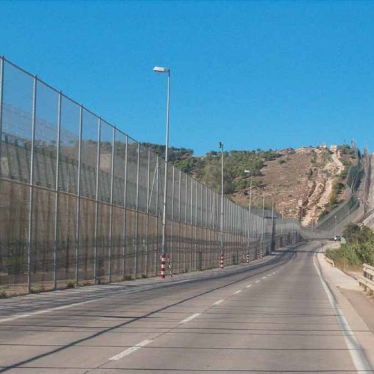 Frontière entre l'Espagne et le Maroc