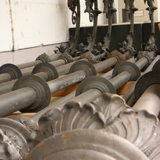 Gusseiserne Lichtmasten