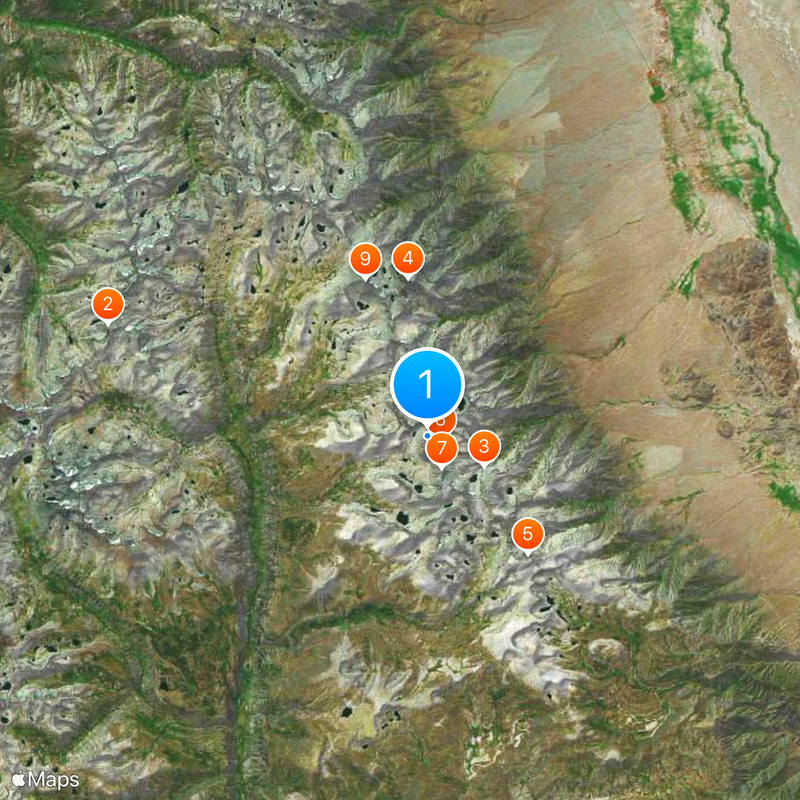 Sierra Nevada Map