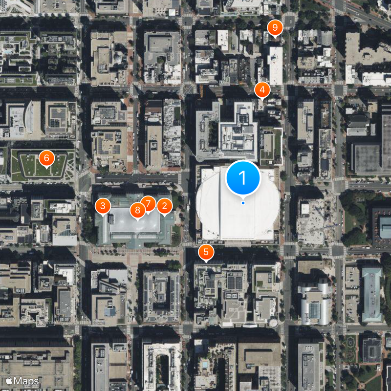 Capital One Arena Carte