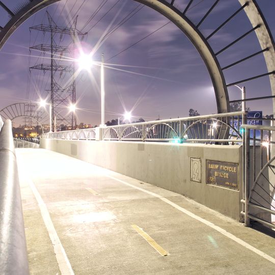 Los Angeles River bicycle path