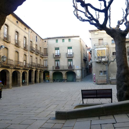 Plaça Major de Guissona