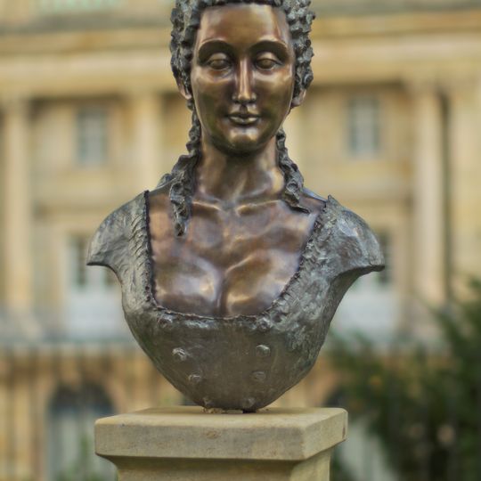 Bronzebüste der Markgräfin Wilhelmine