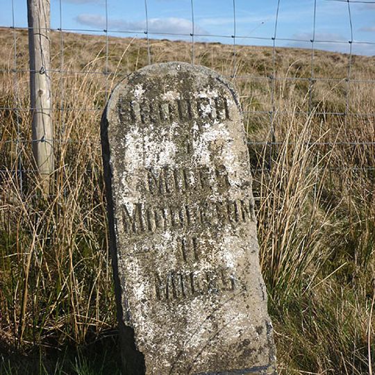Milestone To North-East Of Swindalehead House