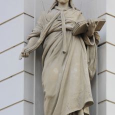 Statue of Saint Ludmila in Trojická