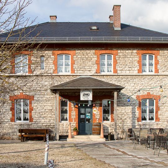Station building at Beilngries station
