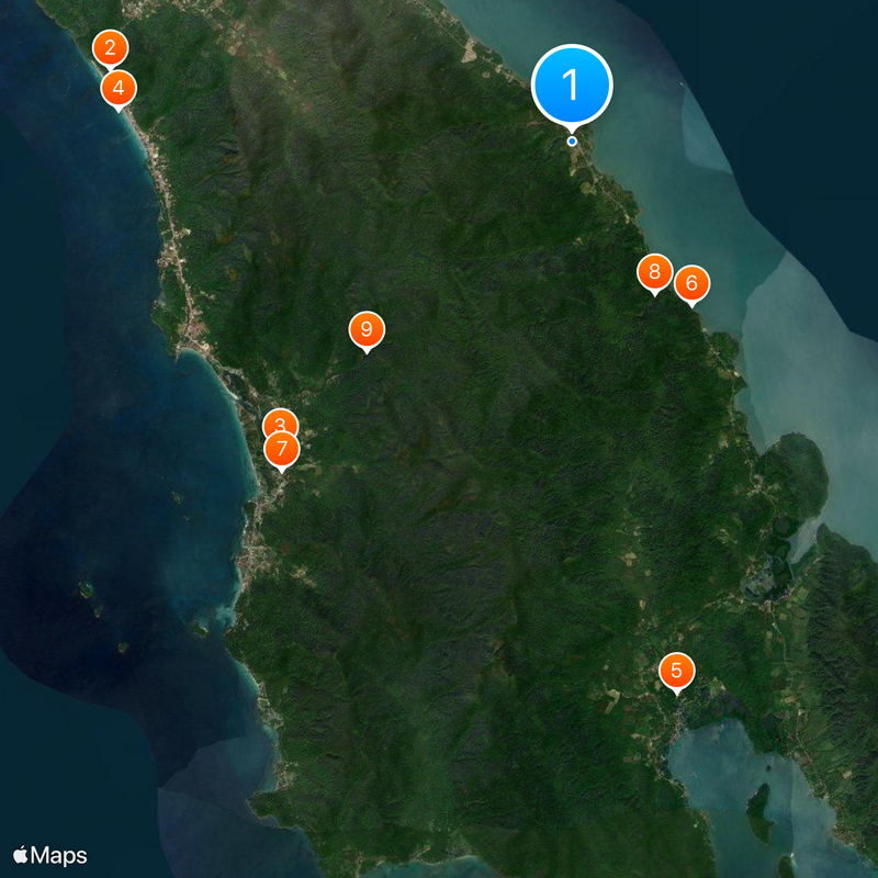 Ko Chang Map