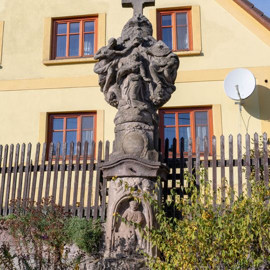 Statue of the Holy Trinity in Bystré