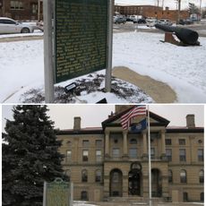 Van Buren County Courthouse Historical Marker
