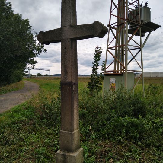 Kříž u cesty na Líhu