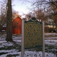 Fitzgerald Park Historical Marker