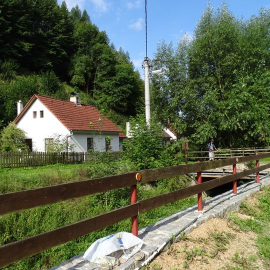 Most přes potok u če. 79 v Luhu