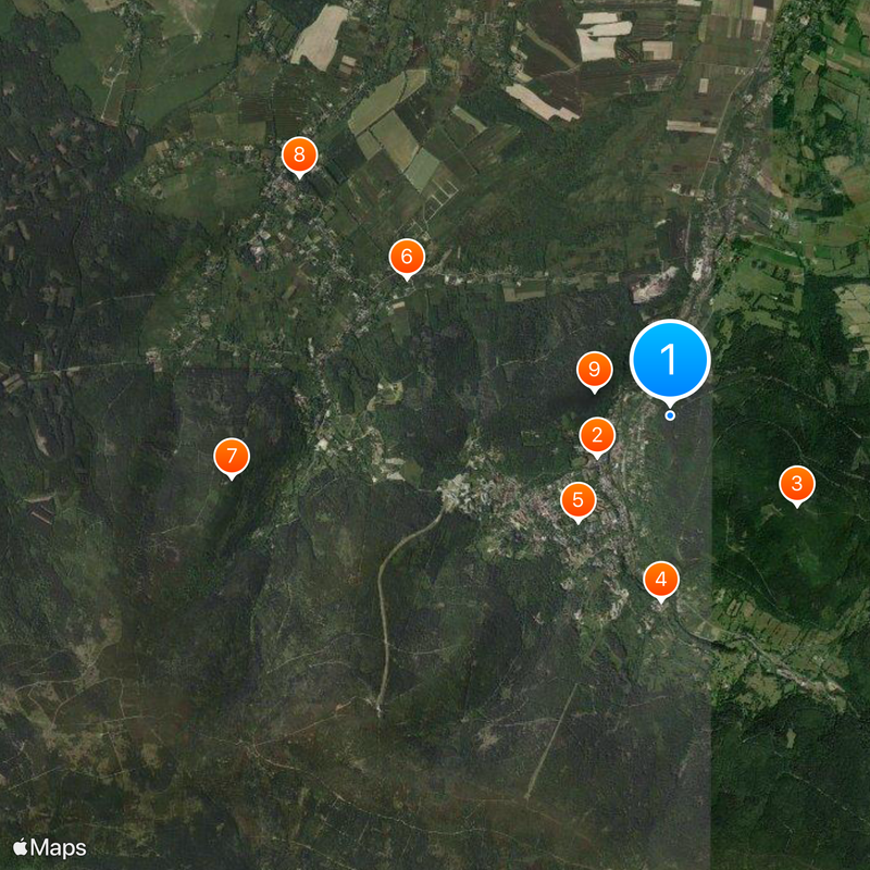 Świeradów-Zdrój Kaart