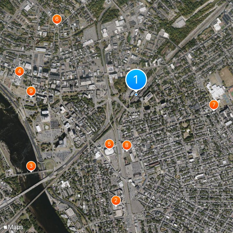 Trenton Transit Center Map