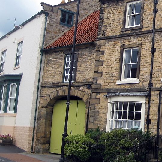 Tontine House And Carriage Arch To Right