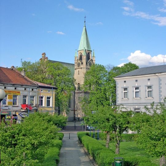 Saint James church in Brzesko