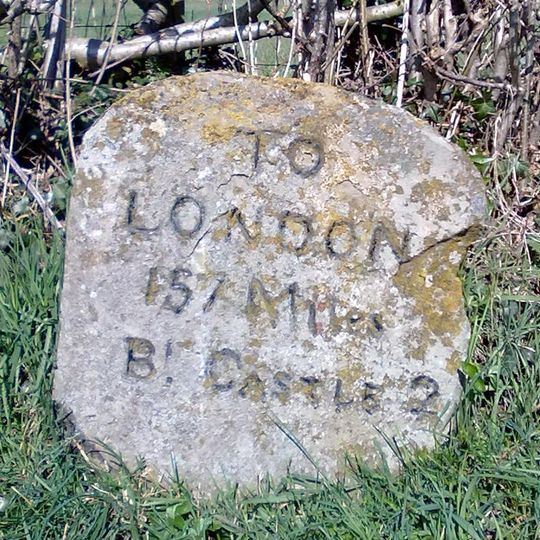 Milestone Approximately 1300 Metres To South-East Of The Junction Of Stank Lane With The B4385
