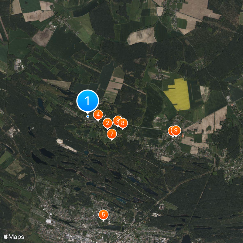 Kromlau Map