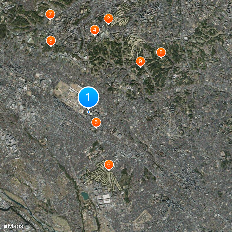Azabu University Map